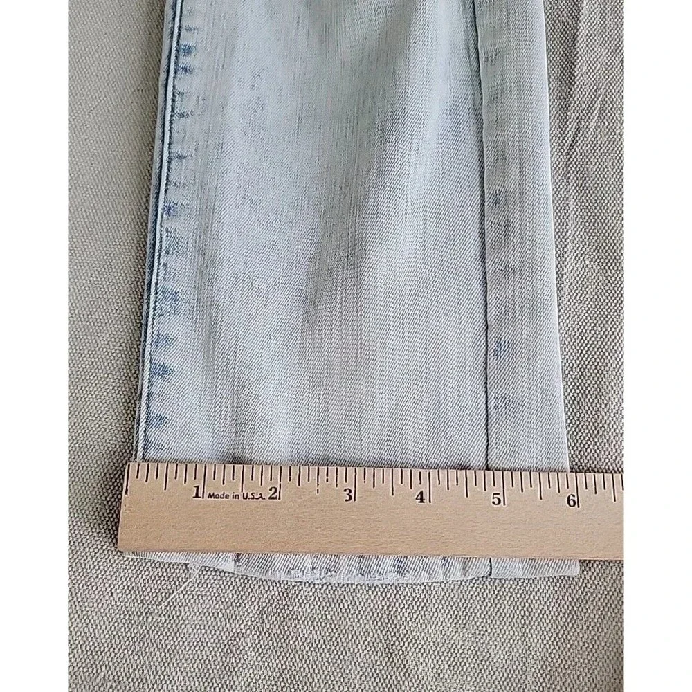 American Eagle Outfitters Jeans Mens 30x33 Skinny Extreme Flex‎ Distressed Blue
